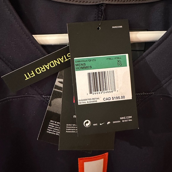 Brand New Justin Field Nike On Field Jersey - Picture 5 of 5